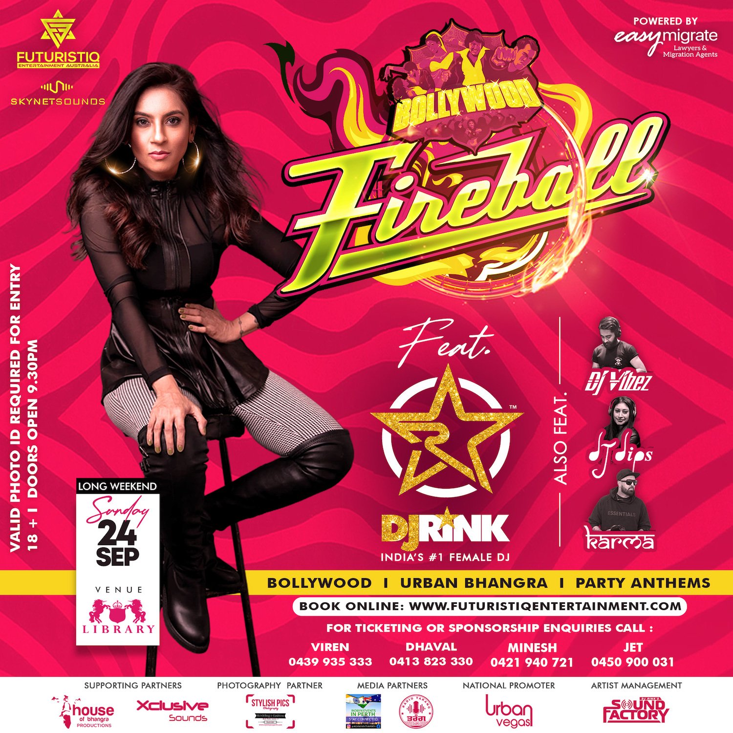 Bollywood Fireball Feat. DJ Rink